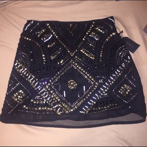 Brand new sequence pencil skirt! Size S